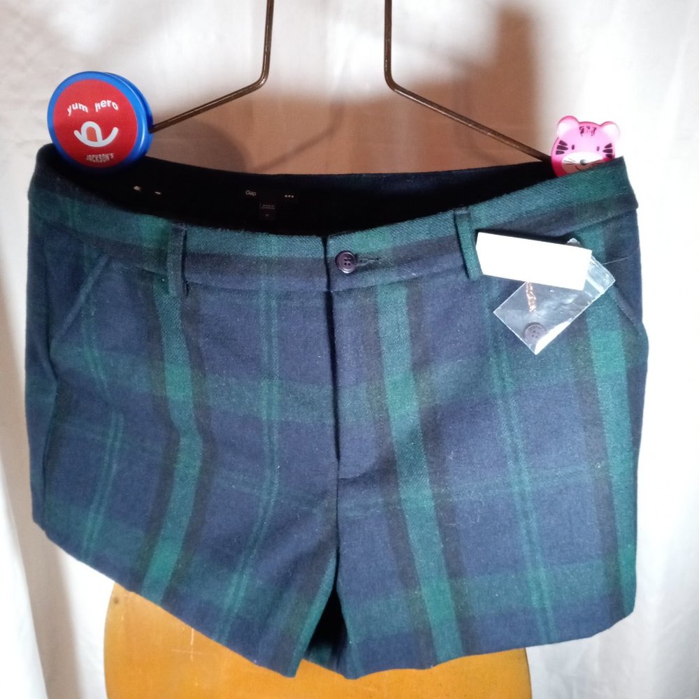 Gap Womens Shorts plaid Size 12 - Picture 2 of 5
